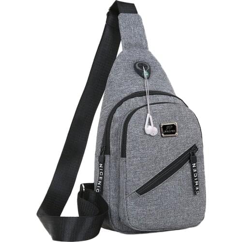 New Men Women Nylon Waist Packs Sling Bags Crossbody Outdoor Sport Shoulder Chest Daily Picnic Canvas Messenger Pack Bag Bolsa