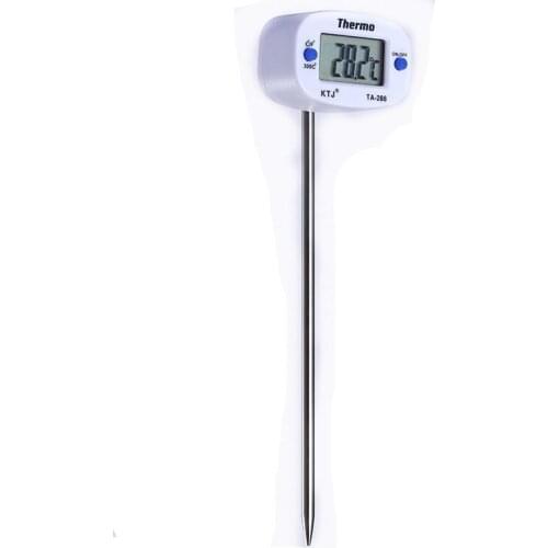 5PCS/Lot BBQ Meat Thermometer Rotatable Digital Food Cooking Thermometer