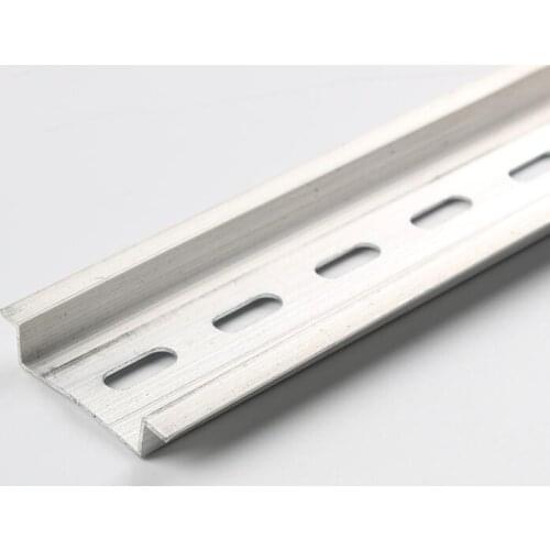 Thickness 1.5mm 0.5 Meter Aluminium DIN Rail For Mounting Terminal Blocks Aluminum Material 35mm Terminal blocksUniversal Type