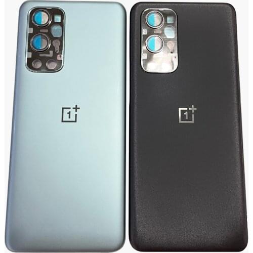 100% Original For Oneplus 9 Pro 9Pro Back Battery Cover Glass Panel Rear Door Housing Case Battery Cover With Camera Lens