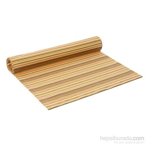 Yastıkminder Koton Yellow Green Slim Stripe Runner