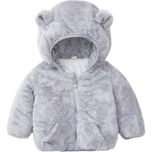 Winter Jacket for Girls Coat Baby Jacket Kids Hooded Outerwear Infant Boys Coat Children Clothing