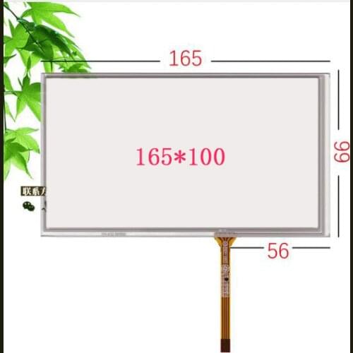 10pcs/lot 7.0" Inch 165*99 mm AT070TN90 AT070TN92 94 HD Capacitive Touch Screen for Tablet PC GPS