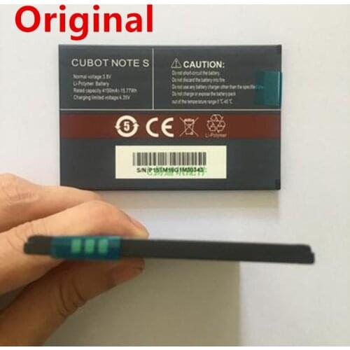 100% Original CUBOT NOTE S 4150mAh For CUBOT NOTE S Phone In Stock Latest High quality battery+Tracking number
