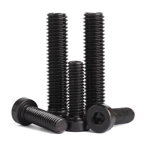 30pcs M3 alloy steel cup head screw Allen hexagon socket screws furniture decorative bolt 5mm-12mm length
