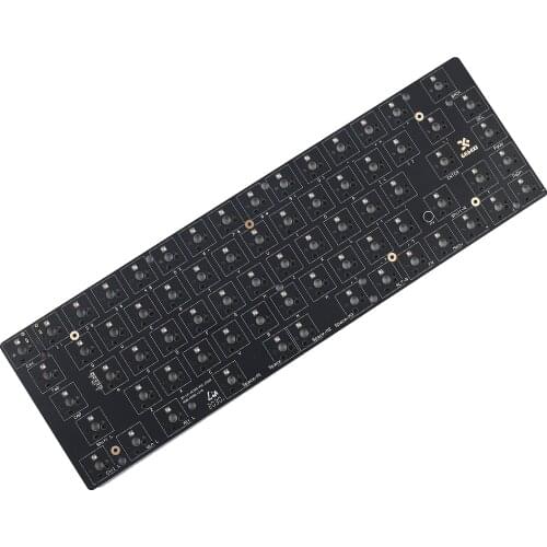60% 65% PCB GK61 GK64 GK68 Hotswap Type C Wired Bluetooth Mac Full RGB Plate For GK61X GK61XS GK64X GK68X Mechanical Keyboard
