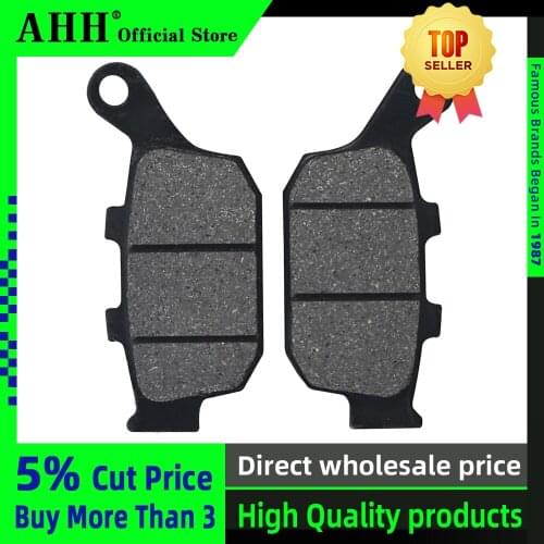 AHH Rear Brake Pads Disc Pad Disks FOR Honda CB400 1992 1993 1994 1995 1996 1997 1998 92-98 CB-1 JADE Magen Motorcycle Parts