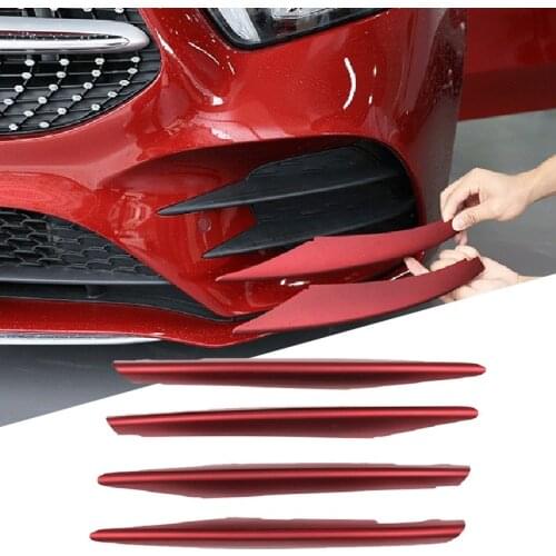 Car Fog Lamps Cover Grille Trim Strip Sticker for Mercedes Benz a Class W177 A180 A200 A220 2019