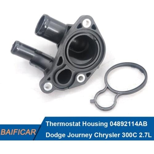Baificar Brand New Genuine Engine Coolant Thermostat Housing OEM 04892114AB For Dodge Journey Chrysler 300C 2.7L