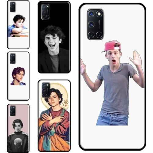 Timothee Chalamet Case For OPPO A15 A83 A91 A93 A31 A53 A5 A9 2020 A52 A72 A1K A3S A5S Reno2 Z F5 F7 Cover