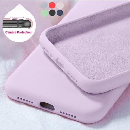 Original Liquid Silicone Phone Case For Samsung A51 A50 S10 Plus S8 S9 S20 FE S21 Plus Ultra S10E A71 A70 A21S A31 Soft Cover