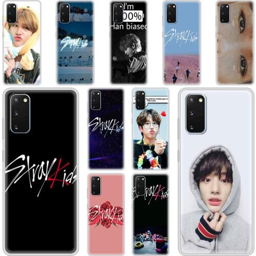 Case For Samsung S20 FE S10 Plus S8 S9 Frosted Soft Phone Coque For Galaxy Note 20 Ultra 10 Lite 9 Capa Stray Kids KPOP