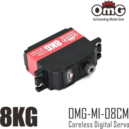 OMG MI-08CM 8KG Metal Gear Coreless Digital Servo For RC Fixed Wing Airplane