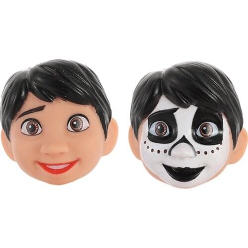 Cute Boy Doll Head Coco Movie Toy Doll
