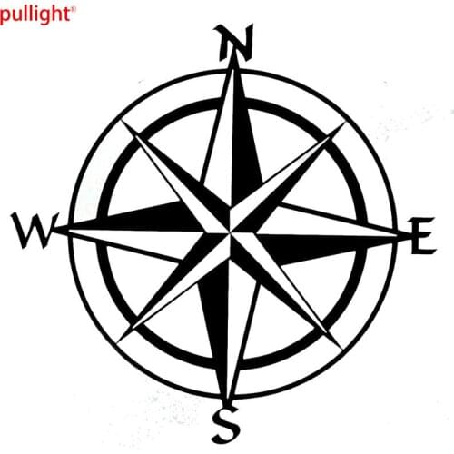 New Arrive Car Styling Compass Travel Wanderlust Direction Nswe Car Stickers