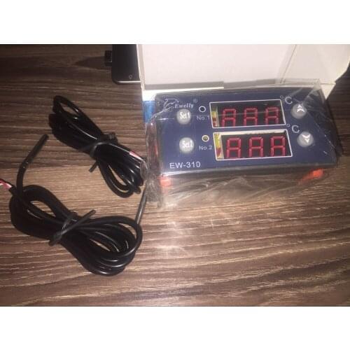 New Original temperature controller Ewelly The thermostat lower limit alarm output Dual EW-310 Microcomputer