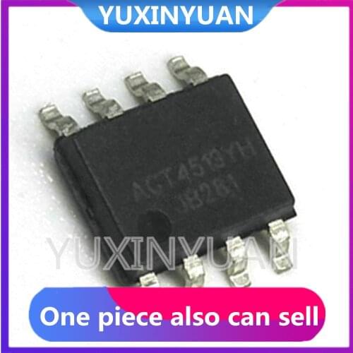 10pcs/lot ACT4513YH SOP8 ACT4513 4513 ACT4513YH-T Wide-Input Sensorless CC/CV Step-Down DC/DC Converter