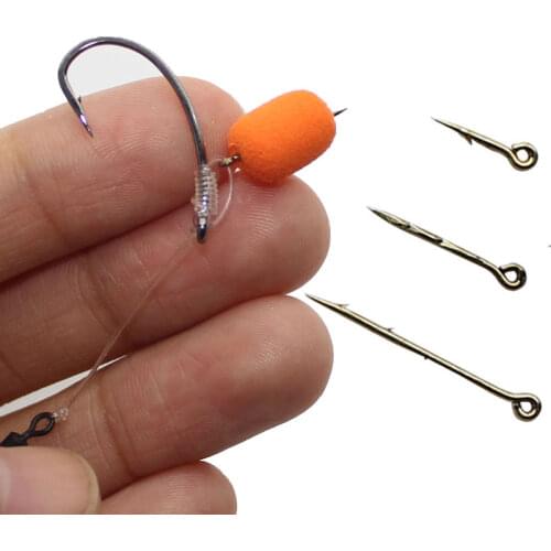 20PCS Carp Fishing Tail Shovel Accessories Carp Bait Pop Pop Boilies Hair Pin Drill Method Feeder Fishing Tackle Tool