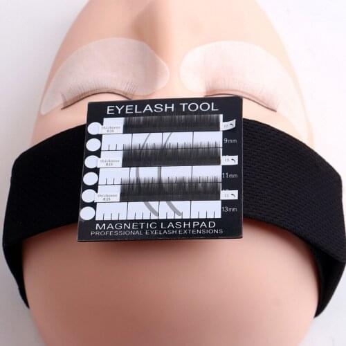 Grafting Eyelash Hanging Magnetic Scarf Eyelashes Planting Auxiliary Tools lashes Forehead Stickers Affixed Magnetic Removable
