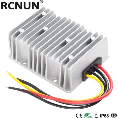 RCNUN DC DC 60V to 13.8V 15A Step Down Converter Regulator 60 Volt Buck to 13.8 Volt Switching Power Supply for Cars