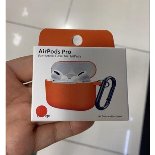 Silicone Case For AirPods Pro Wireless Bluetooth Silicone Case for Apple AirPods Pro 3 Silicone Protective Case for Airpods Pro