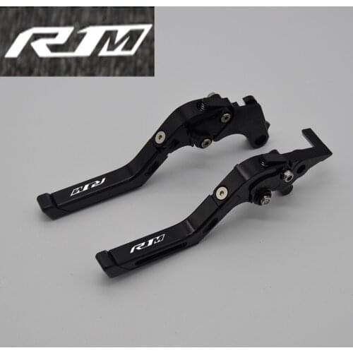 Yang hua CNC Folding&Extending Brake Clutch Levers For Yamaha YZF R1/R1M/R1S 2015 2016 2017 Logo(R1M)
