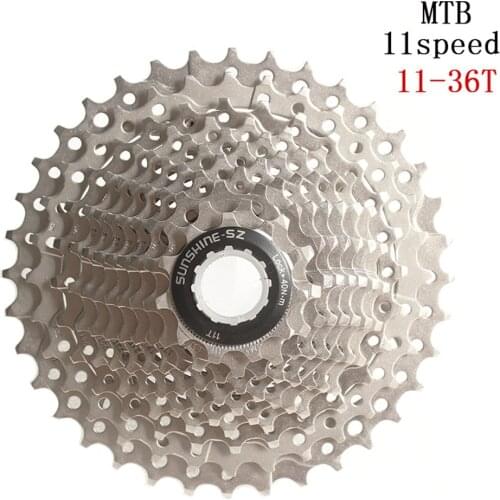 SUNSHINE-SZ MTB Mountain &city Bike 11s 33s 11Speed 11-36T Cassette Freewheel Sprockets for Bicycle Parts flywheel