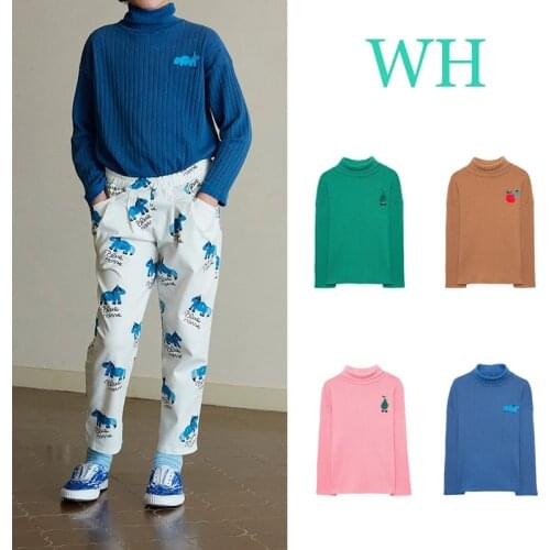 Ship In September) Per-sale 2021 WH Toddler Girl Sweatshirts Cartoon Sweatshirts Fashion Boy Kids Boutique Clothing Wholesale