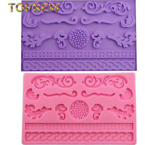 Wave Cloud Model DIY Fondant Cake Tools Decoration Edgings Lace Model 100% SGS Silicone 2153