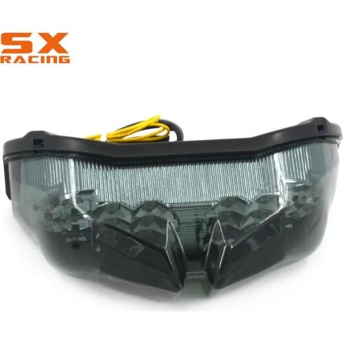 Motorbike Rear Tail Light Brake Turn Signals Integrated Led Light Blinker Lamp Smoke For YAMAHA FZ8 Fazer 2010-2013 FZ-1 N Fazer