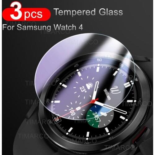 Screen Protectors For Galaxy Watch 4 Protective Film Tempered Glass for Galaxy Watch 4 Classic 46mm 42mm Smartwatch Protection