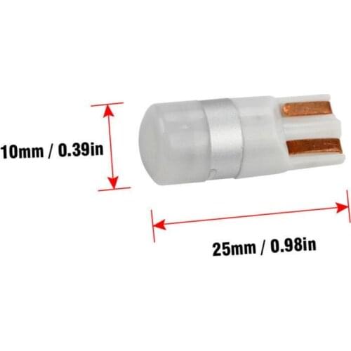 1PC 12V 3W T10 3030 LED Car Reading Light Side Light Width Light Automatic Dome Reversing Light Tail Light High Brightness