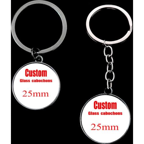 Keychain Photo Of Your Baby Mum Child Grandpa Parent For Family Gift Square Keychain