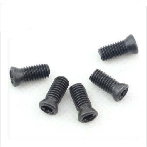 2PCS 12.9 Grade Plum Blossom Head Knife To The Screws To Bolts Screws M4*8/9...12mm