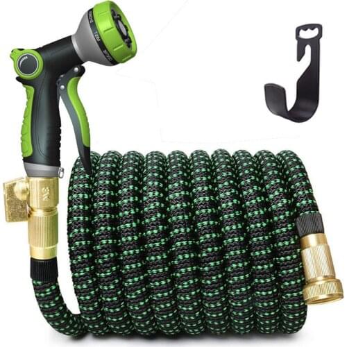 50FT Garden Hose Flexible Expandable Hose Garden Water Hose Magic Watering Hose Car Washing Hose Pipe With Spray Gun