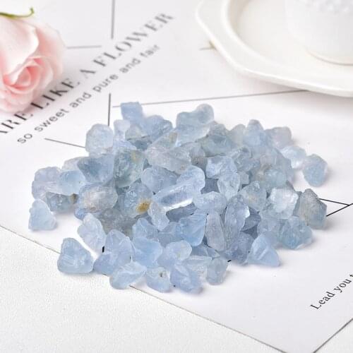 8-12mm Natural Crystal Quartz Kyanite Rock Mineral Specimen Raw Crystals Blue Crystal Healing Stone Reiki for Aquarium