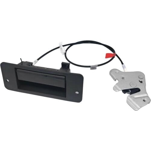 Auto Parts Door Handle Handrail Hinged Rear Door Latch with Handle for 92-09 Ford E-150 E-250 E-350 6C2Z15264A01AA