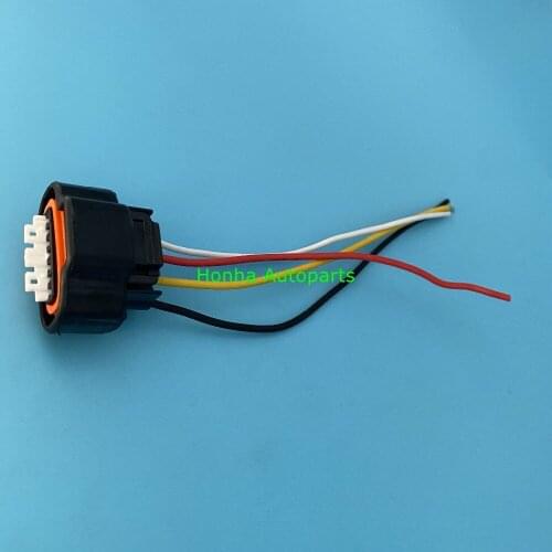 Free shipping 5/10/20/50/100 pcs/lot 4 Pin/Way Ignition Coil Repair Connector Sensor Plug with wire 90980-11150