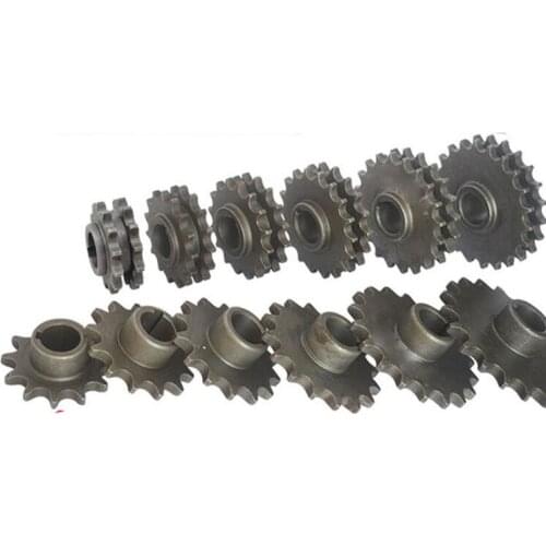 Free Shipping Generator Engine 428 630 single row Gear Electric tricycle motor chain gear tooth double row gear electric vehicle