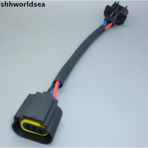 Worldgolden 5/30/100PCS 9008 HB2 H13 Wire Harness Socket Headlight HID Halogen Connector Plug Male Female