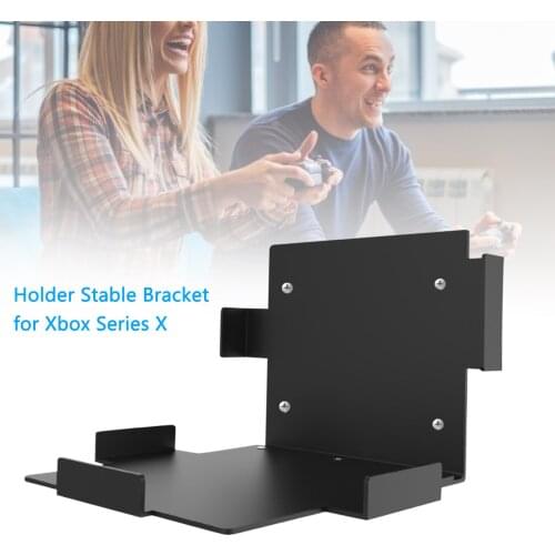 Rondaful Game Console Wall Mount Storage Bracket Stand for Xbox series X Wall Storage Holder Stable For Xbox Game Accessories