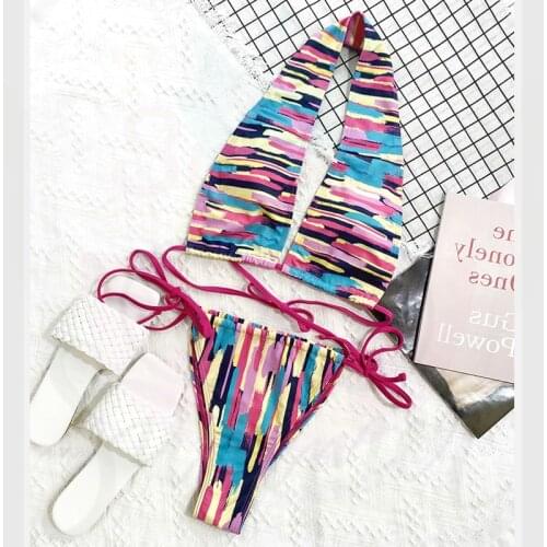 Bikini Sexy Swimwear Two Piece Swimsuit Bathing Suit Biquinis Swimming Suit for Women Maillot De Bain Femme Swim Suit Monokini