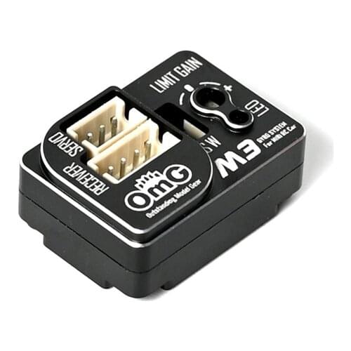 OmG M3 Micro Gyroscope MiNi-Z/MiNi-Q/DRZ/1:10 Drift Car Gyro System For MiNi Racing Rc Car Parts DIY Upgrade Accessories