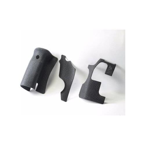 3 Pieces a set Front Rear Right Grip Rubber Unit Complete Rubber Cover Replacement For Canon 70D with tape