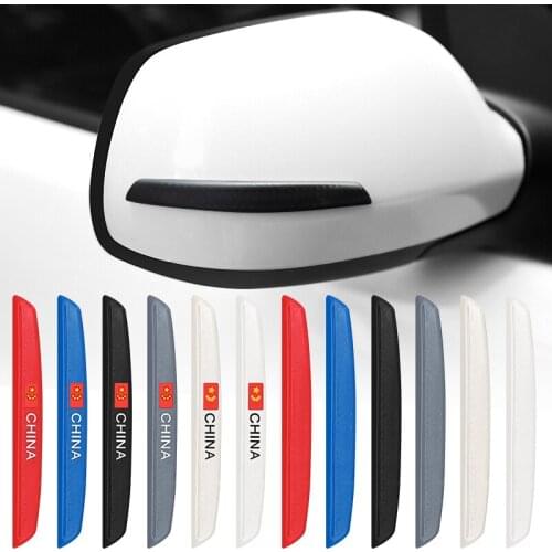 Car Door Edge Transparent Anti Scratch Protection Strips Rearview Mirror Anti-collision Protector Sticker Bumper Scuff Plate Bar