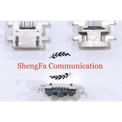 10pcs/lot for Sony Xperia M C1904 C1905 T3 C2004 C2005 Micro USB Jack Connector Heavy plate Female 5pin Charging socket