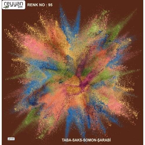 REYYAN SILK OYALIK WRITING (NEW QUALITY)-15347 - RENK-95