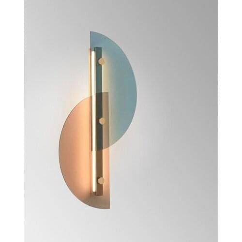 Modern led crystal nicho de parede aplique luz pared deco maison lustre lampara pared beside lamp