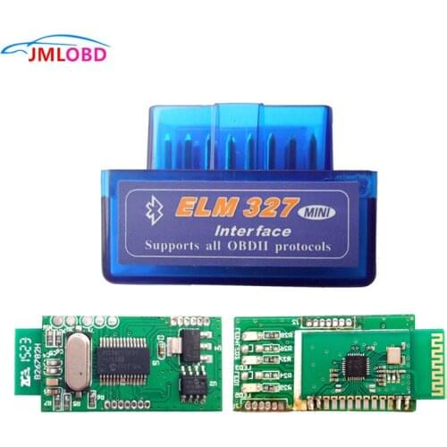 Super MINI ELM327 V1.5 Bluetooth ELM 327 Version 1.5 With PIC18F25K80 Chip OBD2 / OBDII for Android Torque Car Code Scanner