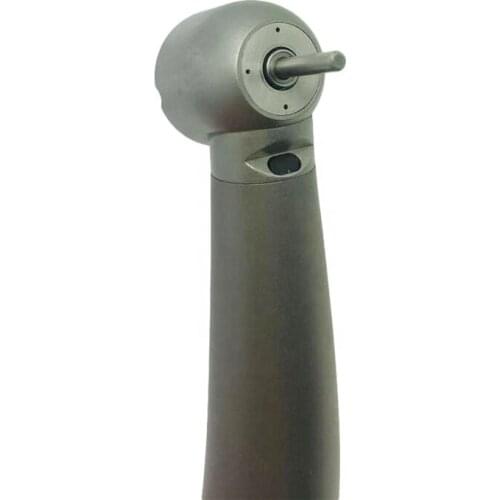 Titanium push button high speed dental air turbine handpiece LED fiber optic / Dental air rotor 4 way spray ceramic bearing